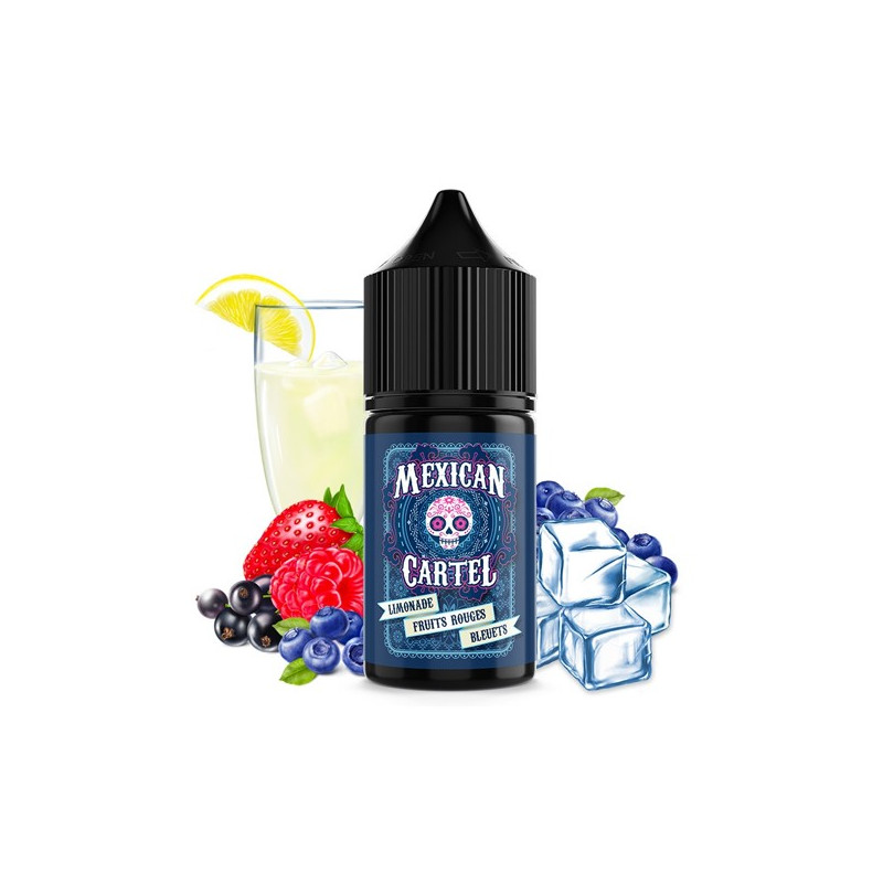 Concentré Limonade Fruits Rouges Bleuets 30ml Mexican Cartel (5 pièces)