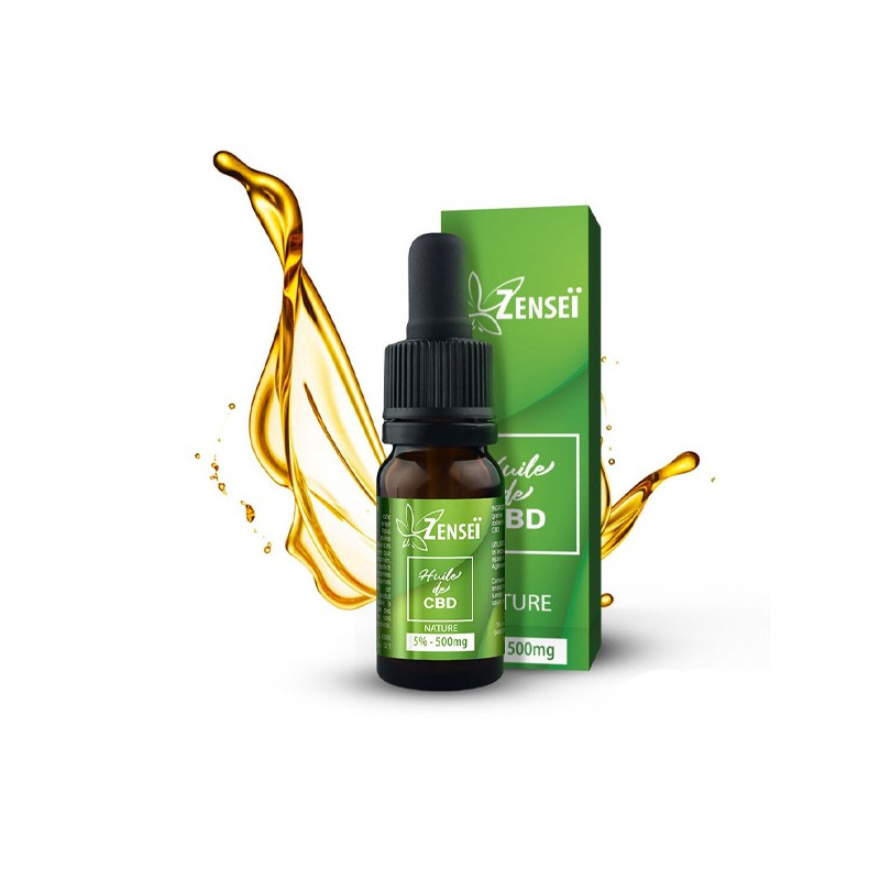 Huile de CBD 10ml Zenseï