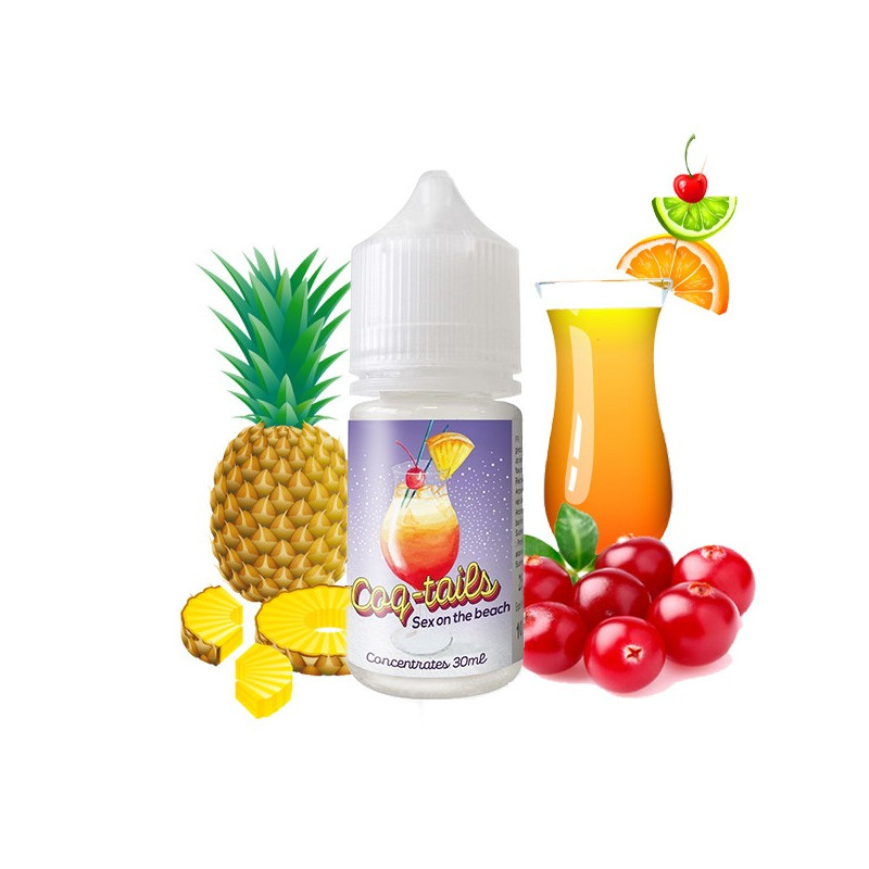 Concentré Sex on the Beach 30ml Coq-Tails by Le Coq qui Vape (5 pièces)