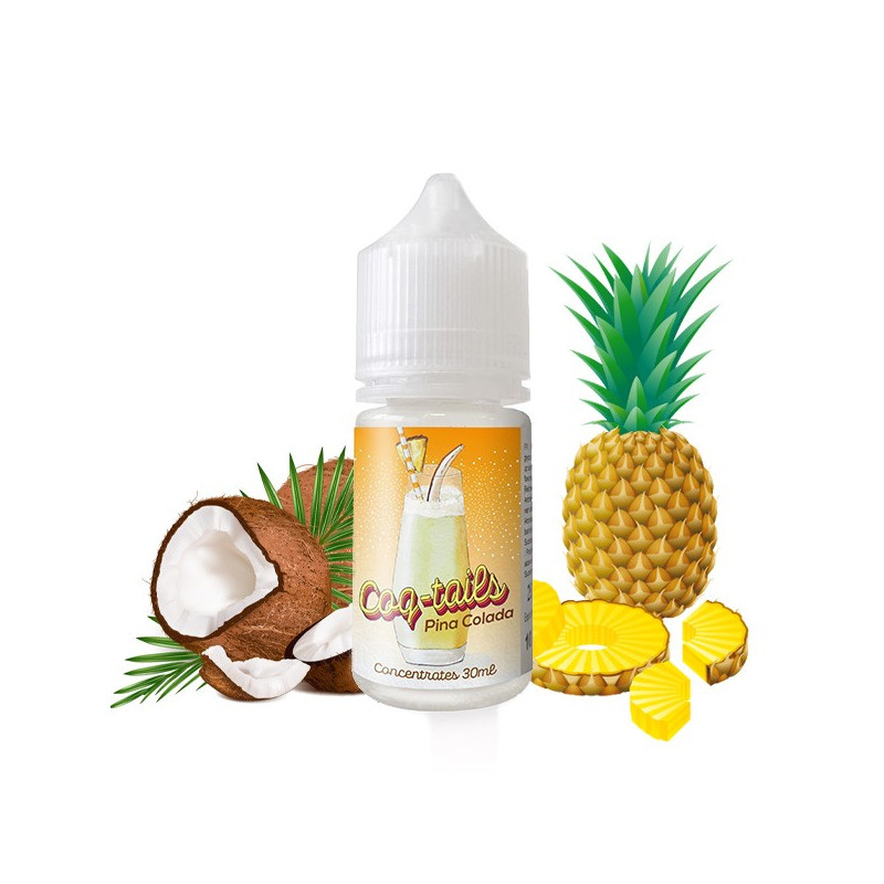 Concentré Pina Colada 30ml Coq-Tails by Le Coq qui Vape (5 pièces)