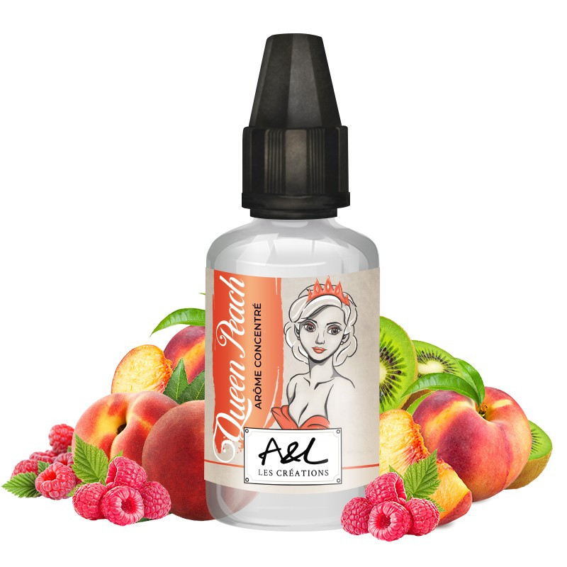 Concentré Queen Peach 30ml Les Créations by Arômes et Liquides (5 pièces)