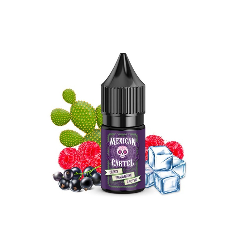 Concentré Cassis Framboise Cactus 10ml Mexican Cartel (10 pièces)