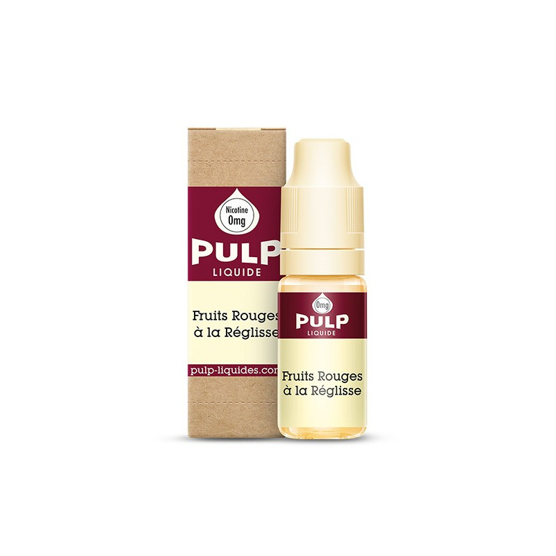 Fruits Rouges à la Réglisse 10 ml Pulp (10 pièces)