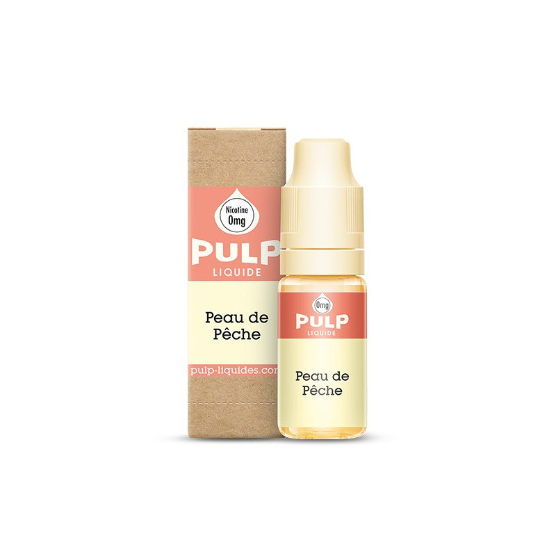 Peau de Pêche 10 ml Pulp (10 pièces)