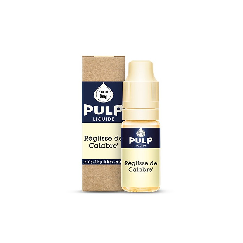 Réglisse de Calabre 10 ml Pulp (10 pièces)