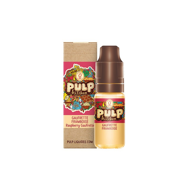 Gaufrette Framboise 10ml Pulp Kitchen by Pulp (10 pièces)