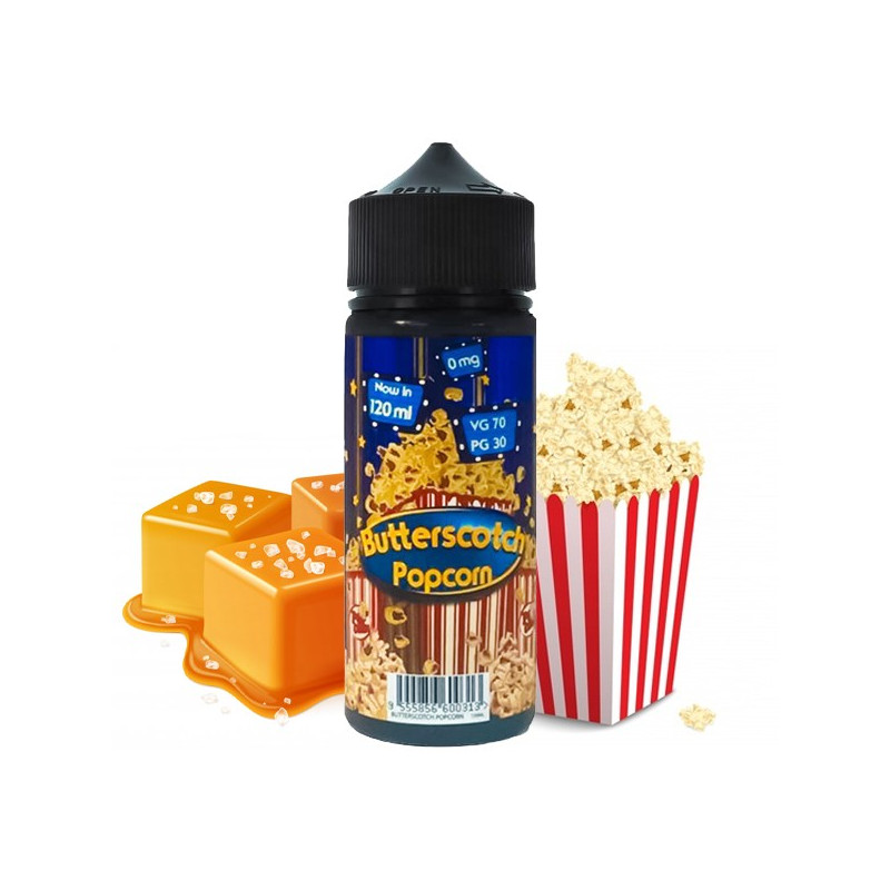 Butterscotch Popcorn 100ml Fizzy Juice