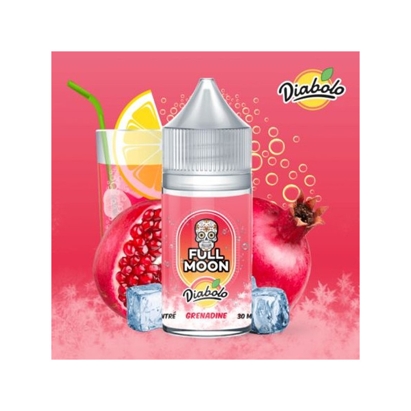 Concentré Diabolo Grenadine 30ml Full Moon (5 pièces)