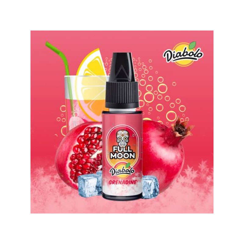 Concentré Diabolo Grenadine 10ml Full Moon (10 pièces)