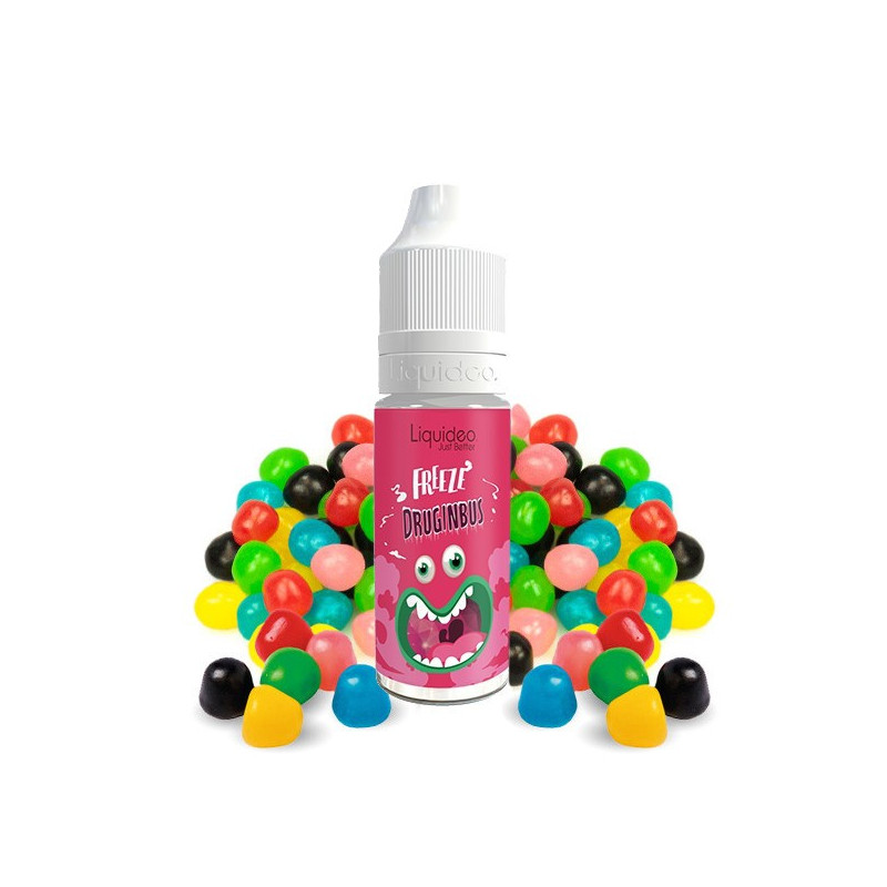 Druginbus 10ml Freeze by Liquideo (15 pièces)