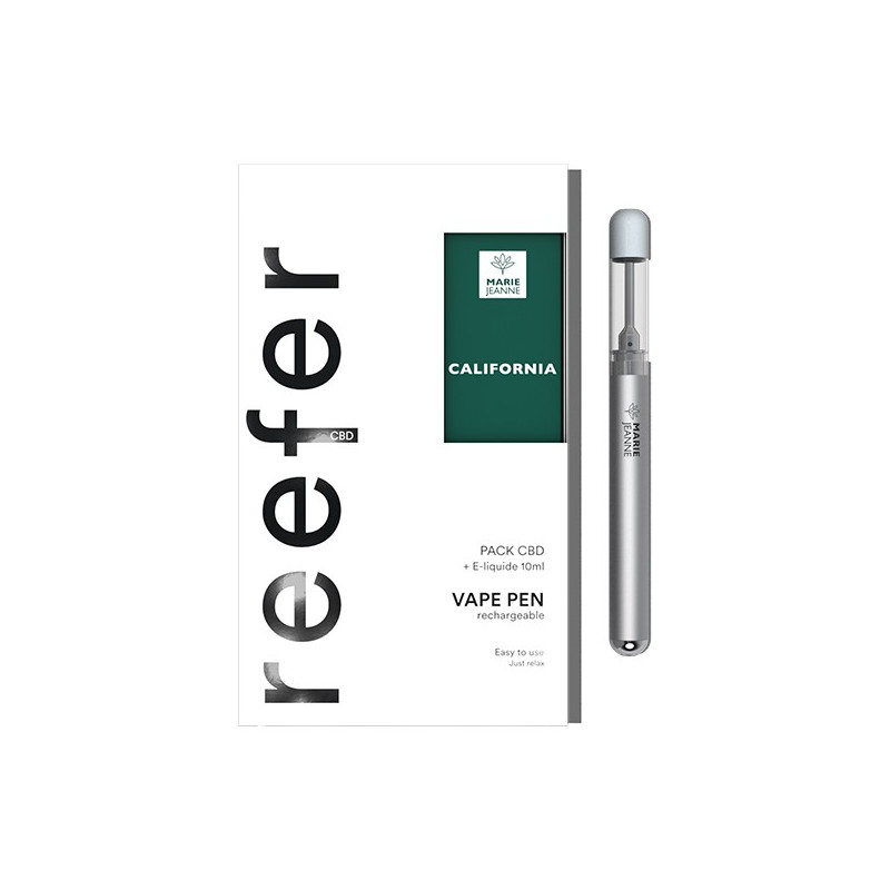 Kit Reefer Vape Pen CBD avec California Marie Jeanne