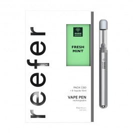 Kit Reefer Vape Pen CBD avec Fresh Mint Marie Jeanne