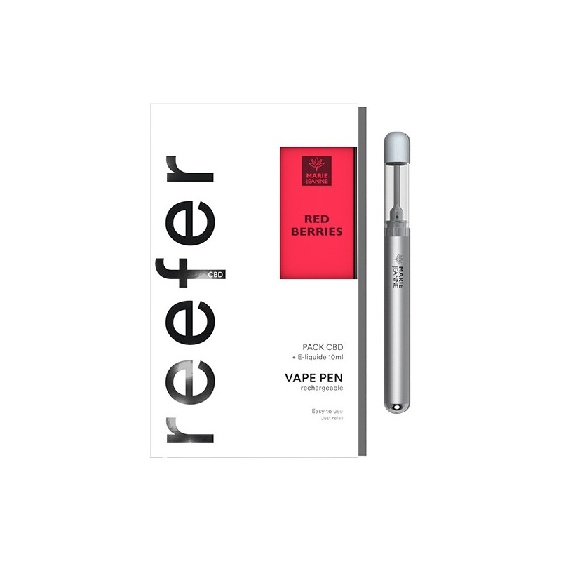 Kit Reefer Vape Pen CBD avec Red Berries Marie Jeanne