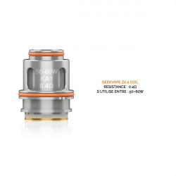 Résistances Mesh Z1 (0.4ohm) Geekvape (pack de 5) Résistances Mesh Z1 (0.4ohm) Geekvape (pack de 5)