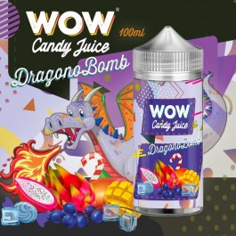 DragonoBomb 100ml WOW Candy Juice by Made in Vape