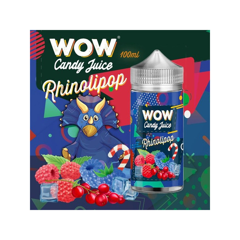 Rhinolipop 100ml WOW Candy Juice by Made in Vape