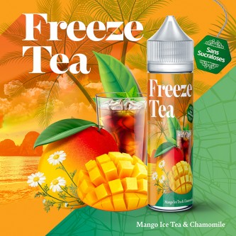 Mango Ice Tea & Chamomile 50ml Freeze Tea - Made In Vape