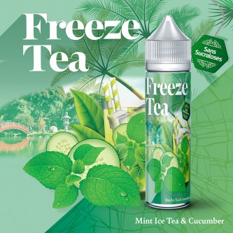 Mint Ice Tea & Cucumber 50ml Freeze Tea - Made In Vape