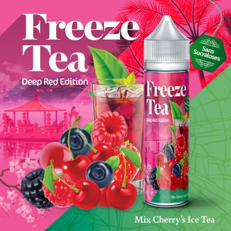 Mix Cherry's Ice Tea 50ml Freeze Tea - Made In Vape