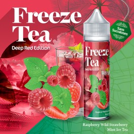 Raspberry Mint & Wild Strawberry Ice Tea 50ml Freeze Tea by Made In Vape