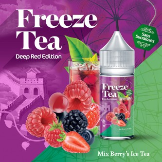 Concentré Mix Berry's Ice Tea 30ml Freeze Tea - Made In Vape (5 pièces)
