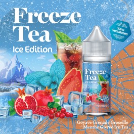 Concentré Goyave Grenade Groseille Menthe Givrée Ice Tea 30ml Freeze Tea Ice by Made in Vape (5 pièces)