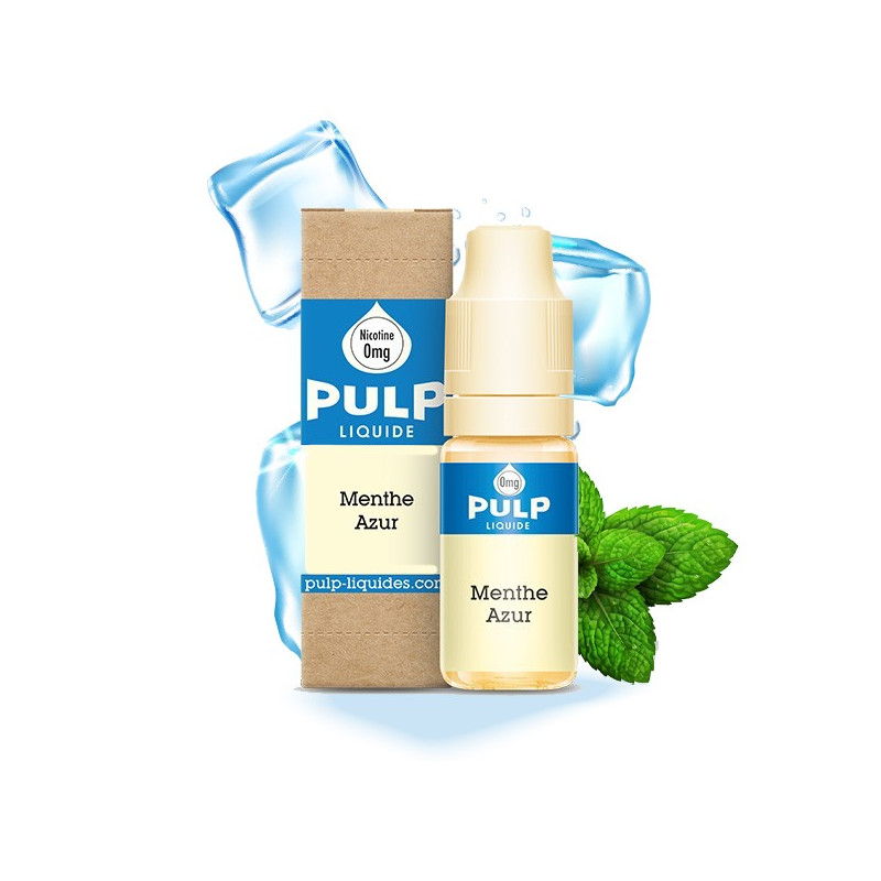 Menthe Azur 10ml Pulp (10 pièces)