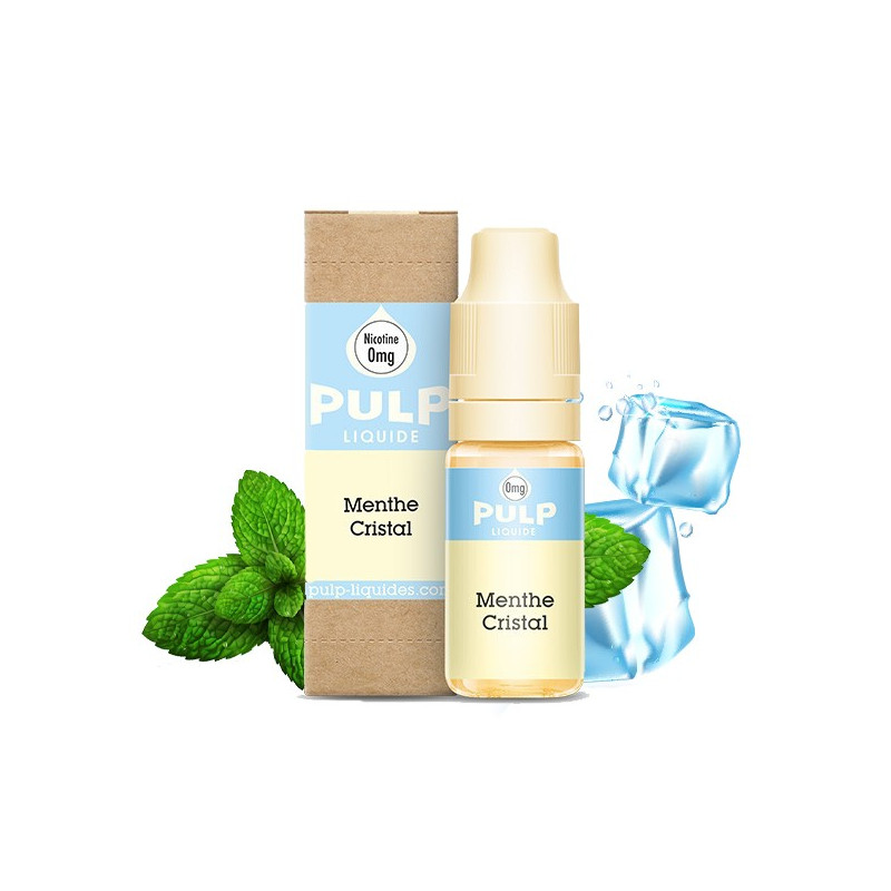 Menthe Cristal 10ml Pulp (10 pièces)