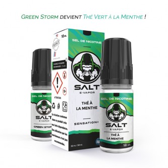 Thé Vert Menthe TPD FRA 10ml Salt E-Vapor by Le French Liquide (6 pièces)