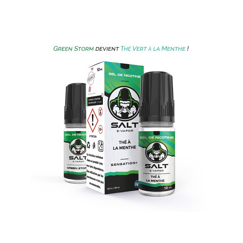 Green Storm 10ml Salt E-Vapor by Le French Liquide