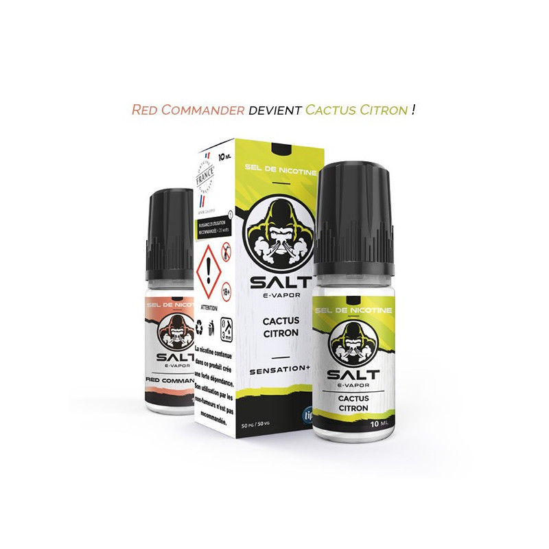 Red Commander 10ml Salt E-Vapor by Le French Liquide