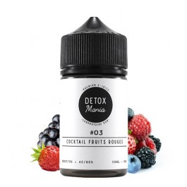 Cocktail Fruits Rouges 50ml Detox Mania by Laboratoire H2O