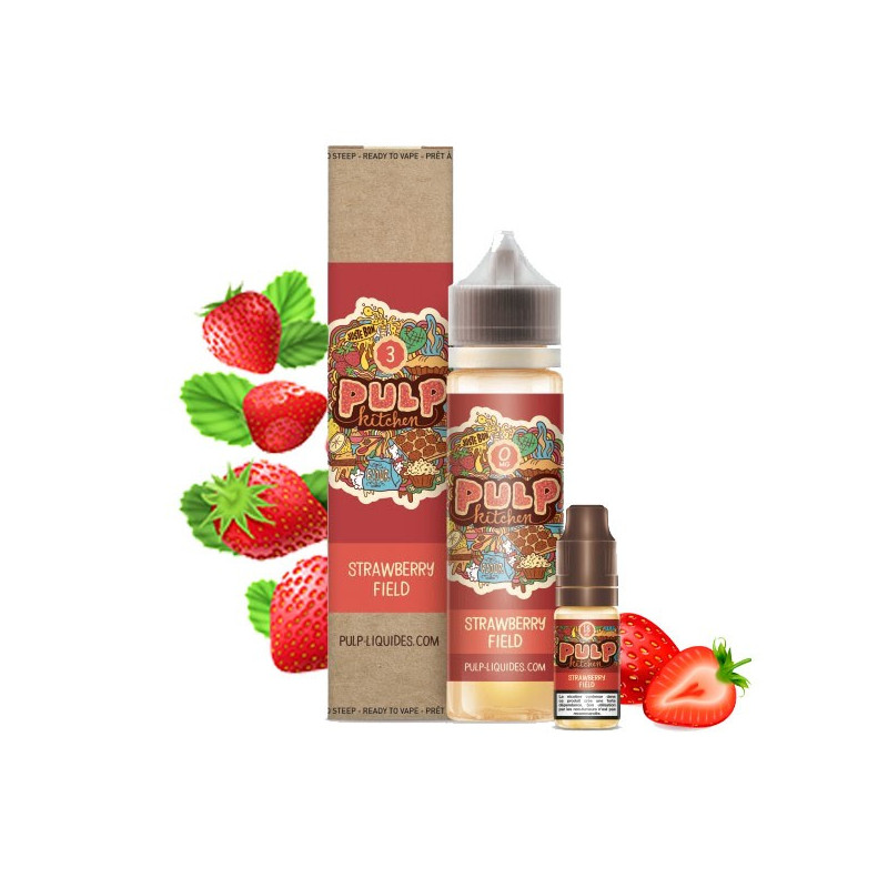 Pack Strawberry Field 60ml Pulp Kitchen by Pulp