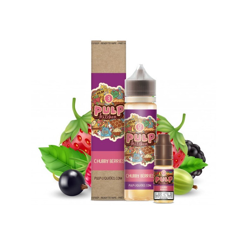 Pack Chubby Berries 60ml Pulp Kitchen by Pulp