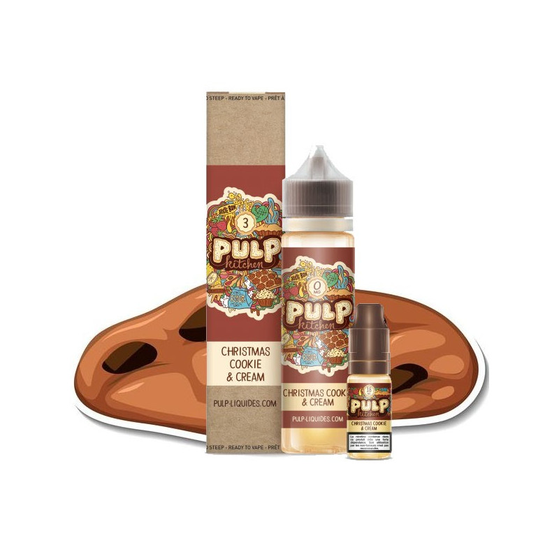 Pack Christmas Cookie & Cream 60ml Pulp Kitchen by Pulp