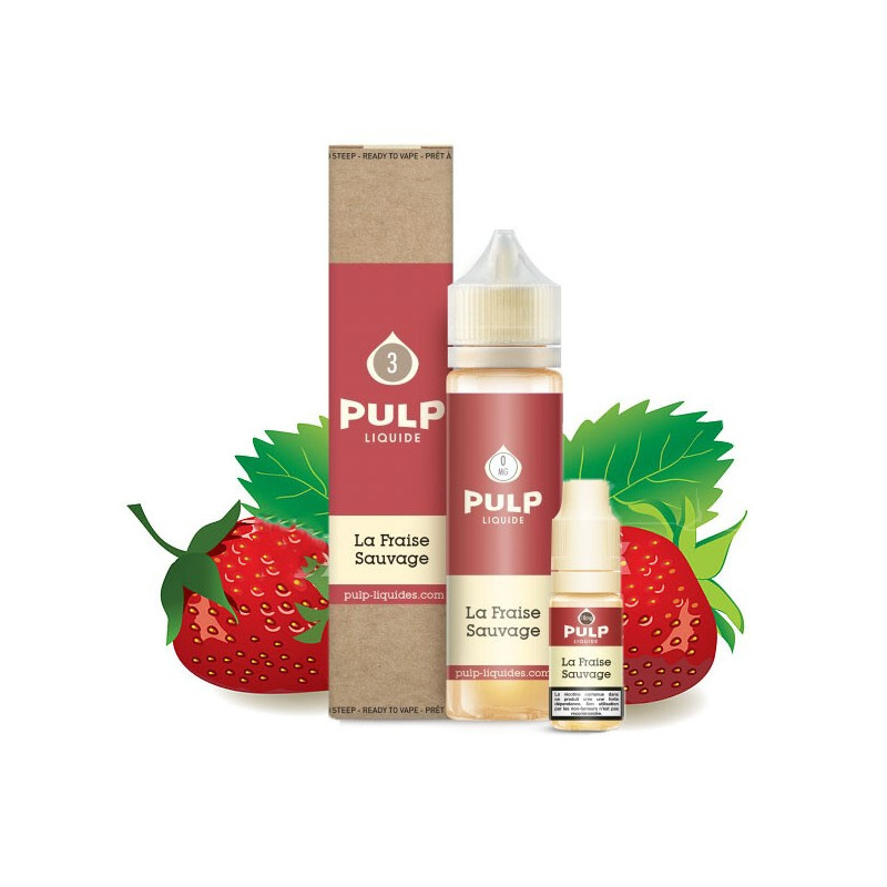 Pack La Fraise Sauvage 60ml Pulp