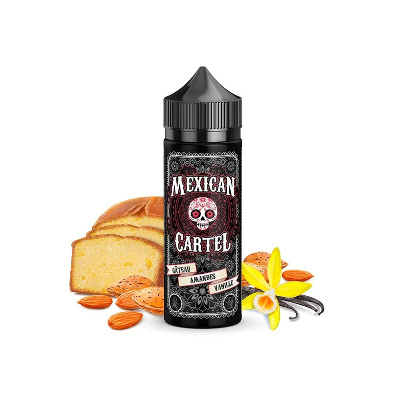 Gâteau Amandes Vanille 100ml Mexican Cartel