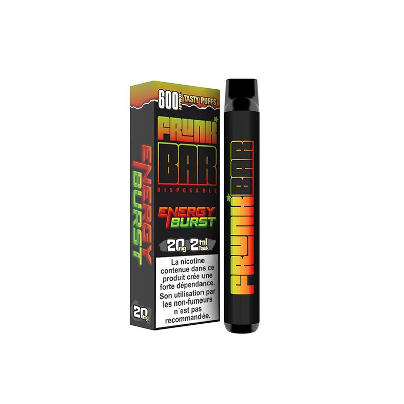 Kit Pod Jetable Energy Burst 400mAh 2ml Frunk Bar