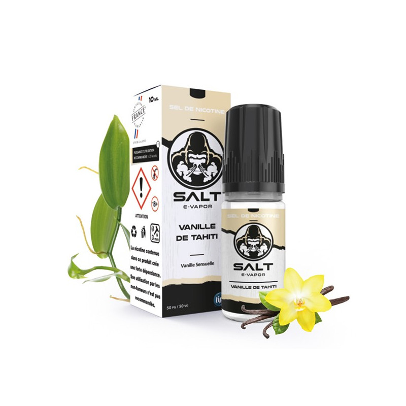 Vanille de Tahiti TPD FRA 10ml Salt E-Vapor by Le French Liquide (6 pièces)