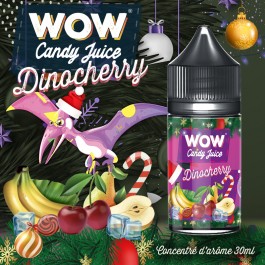 Concentré Dinocherry 30ml WOW Candy Juice by Made in Vape (5 pièces)