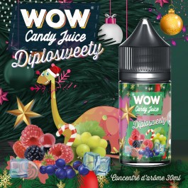 Concentré Diplosweety 30ml WOW Candy Juice by Made in Vape (5 pièces)