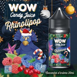 Concentré Rhinolipop 30ml WOW Candy Juice by Made in Vape (5 pièces)