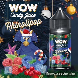 Concentré Rhinolipop 30ml WOW Candy Juice - Made in Vape (5 pièces)
