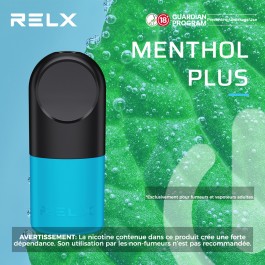 Pod Pro Menthol Plus RELX (pack de 2)