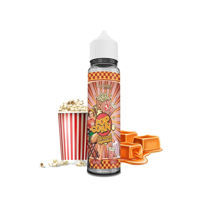 Pop Corn Caramel 50ml Tentation by Liquideo