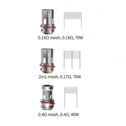 Résistances pour Sakerz (0.16/0.17ohm) HorizonTech (pack de 3)