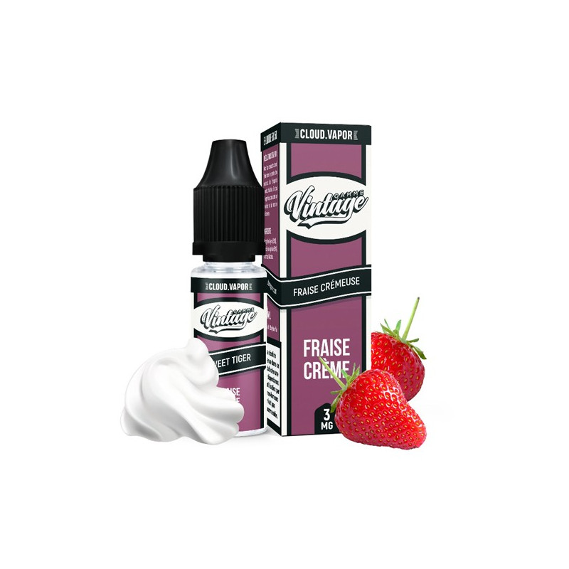 Sweet Tiger 10ml Vintage by Cloud Vapor (10 pièces)