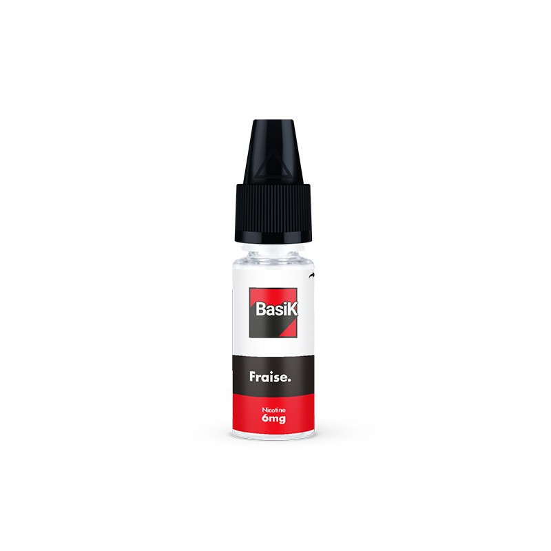 Fraise 10ml BasiK by Cloud Vapor (10 pièces)