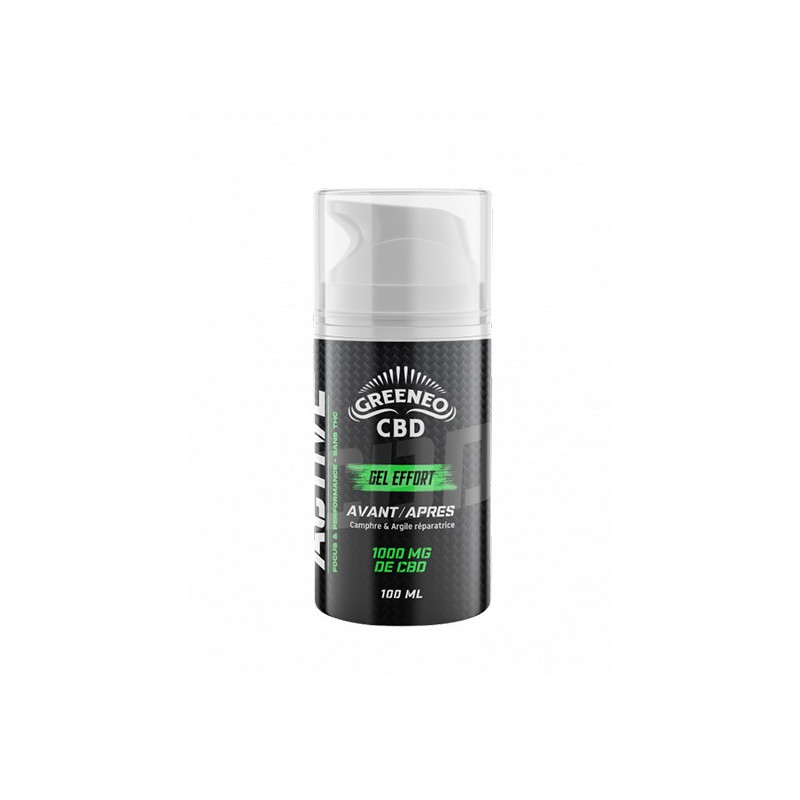 Gel Crème Sport CBD Greeneo