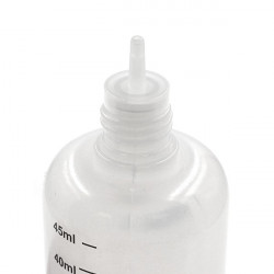 Bouteille graduée PE 50ml CB (10 pièces) Bouteille graduée PE 50ml CB (10 pièces)
